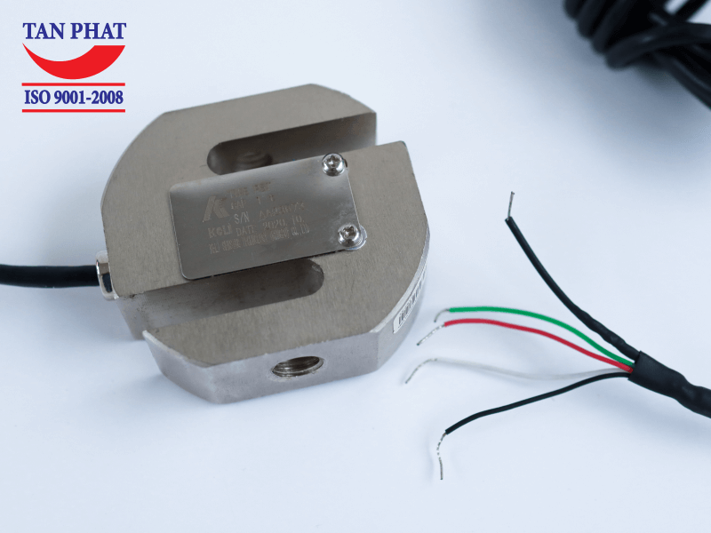 Loadcell PST Keli 1 tấn - Dây loadcell 5 lõi giúp người dùng có thể đầu nối với hệ thống cân dễ dàng.