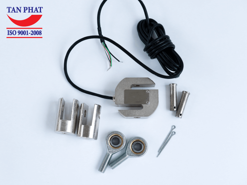 Loadcell PST Keli 1 tấn - Một bộ loadcell PST 1 tấn đầy đủ các phụ kiện đi kèm